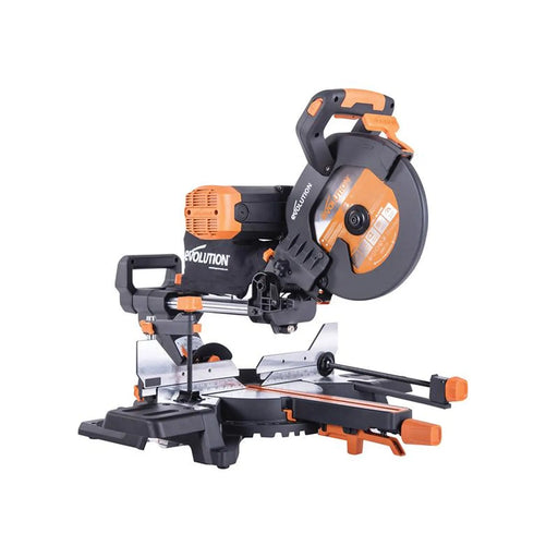Evolution - R255SMS-DB+ Multi-Material Sliding Mitre Saw 255mm 1600W 110V