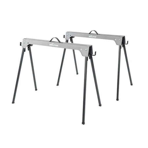 Evolution - Metal Folding Sawhorse Stand (Twin Pack)