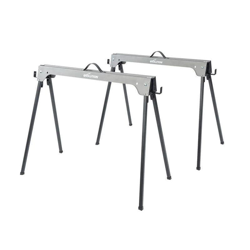 Evolution - Metal Folding Sawhorse Stand (Twin Pack)