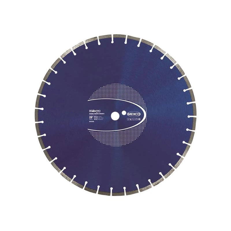 MEXCO - GPX90 Concrete Diamond Blade 500 x 25.4mm