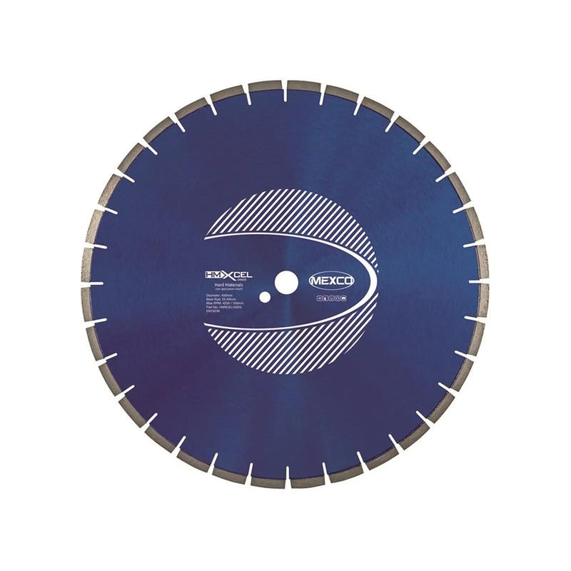 MEXCO - XCEL Grade Hard Materials Diamond Blade 450 x 25.4mm