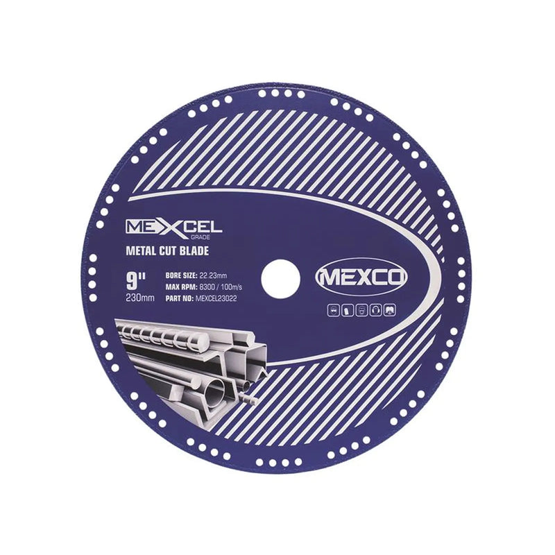 MEXCO - XCEL Grade Metal Cut Diamond Blade 230 x 22mm