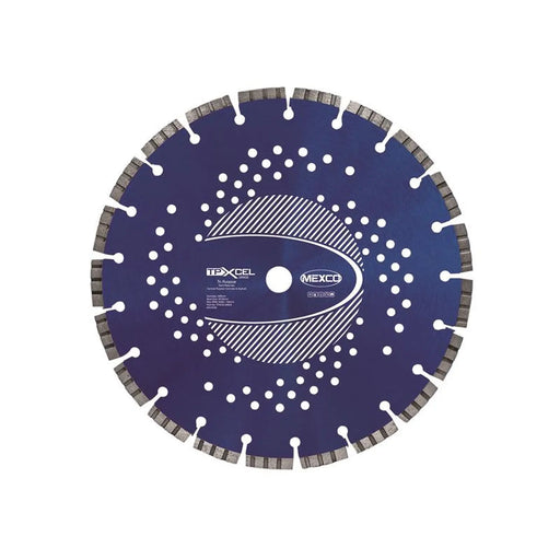 MEXCO - XCEL Grade Tri-Purpose Diamond Blade 300 x 20mm