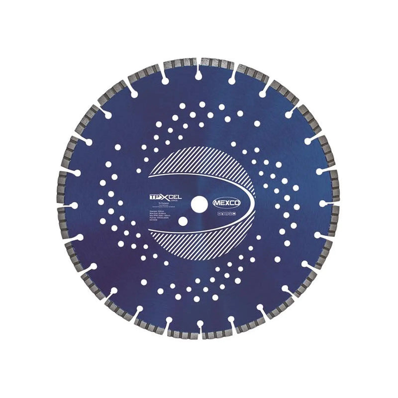 MEXCO - XCEL Grade Tri-Purpose Diamond Blade 350 x 20mm