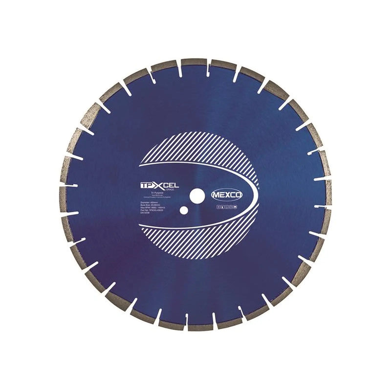 MEXCO - XCEL Grade Tri-Purpose Diamond Blade 400 x 20mm
