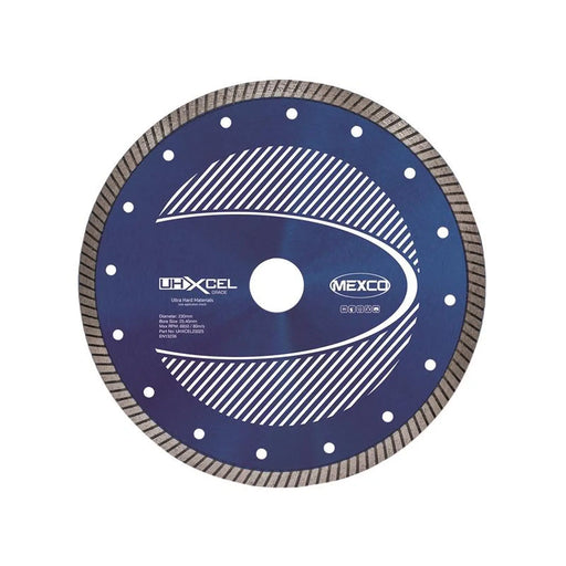 MEXCO - UHXCEL Ultra Hard Materials Diamond Blade 230 x 25.4mm