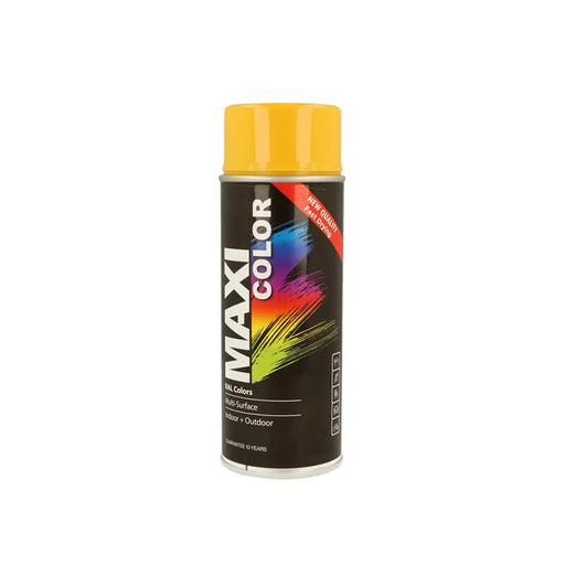 MAXICOLOR - MaxiColor Spray Gloss Gold Yellow RAL1004 400ml