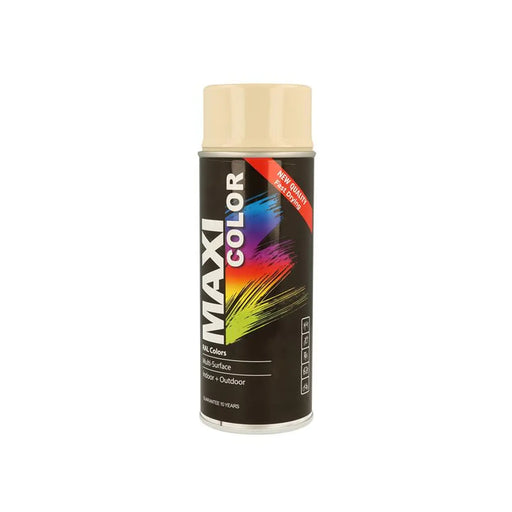 MAXICOLOR - MaxiColor Spray Gloss Light Ivory RAL1015 400ml
