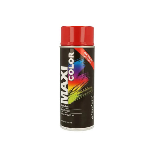 MAXICOLOR - MaxiColor Spray Gloss Flame Red RAL3000 400ml