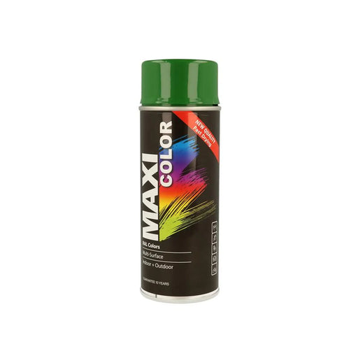MAXICOLOR - MaxiColor Spray Gloss Leaves Green RAL6002 400ml