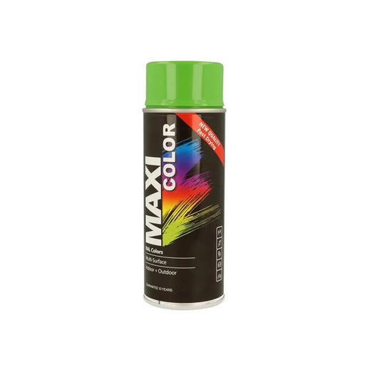 MAXICOLOR - MaxiColor Spray Gloss Yellow Green RAL6018 400ml
