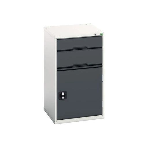 Bott Verso 2 Drawer + Cupboard 900 x 525mm Anthracite Grey