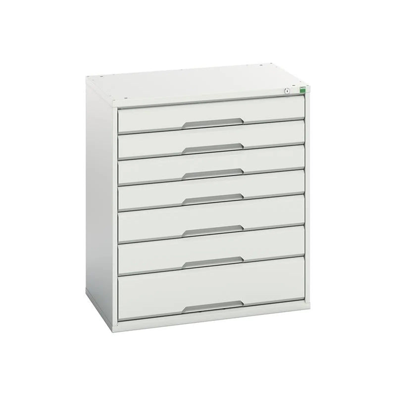 Bott Verso 7 Drawer Cabinet 800 x 900mm Light Grey