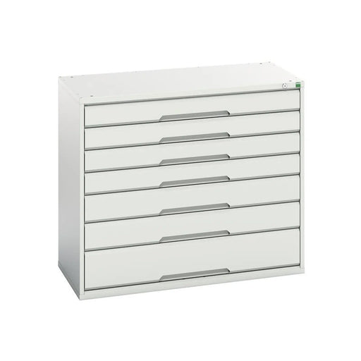 Bott Verso 7 Drawer Cabinet 1050 x 900mm Light Grey