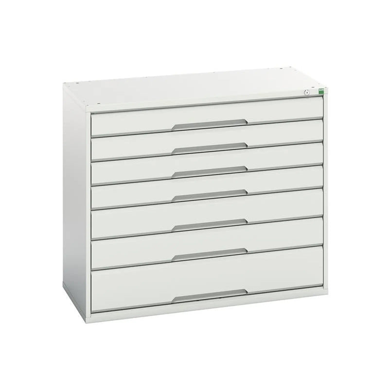 Bott Verso 7 Drawer Cabinet 1050 x 900mm Light Grey
