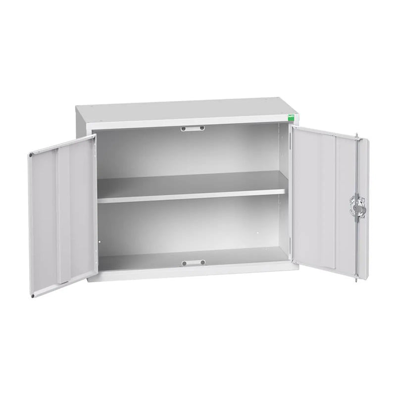 Bott Verso Economy Wall Cupboard 1 Shelf 800mm Light Grey