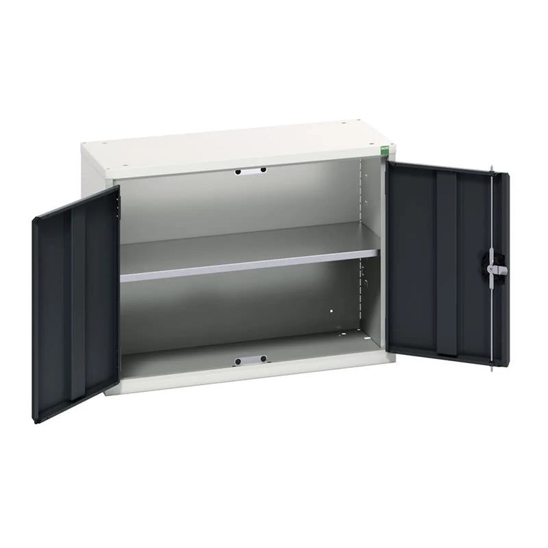 Bott Verso Economy Wall Cupboard 1 Shelf 800mm Anthracite Grey