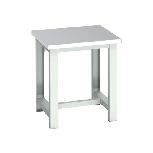 Bott Cubio Basic Bench, Stainless Steel Clad Top 750 x 750mm