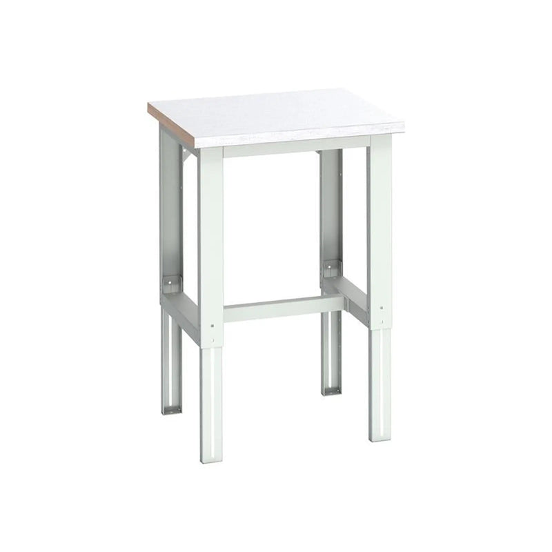 Bott Cubio Adjustable Bench, Steel Clad Top 750 x 750mm