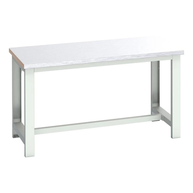 Bott Cubio Basic Bench, Steel Clad Top 1500 x 750mm