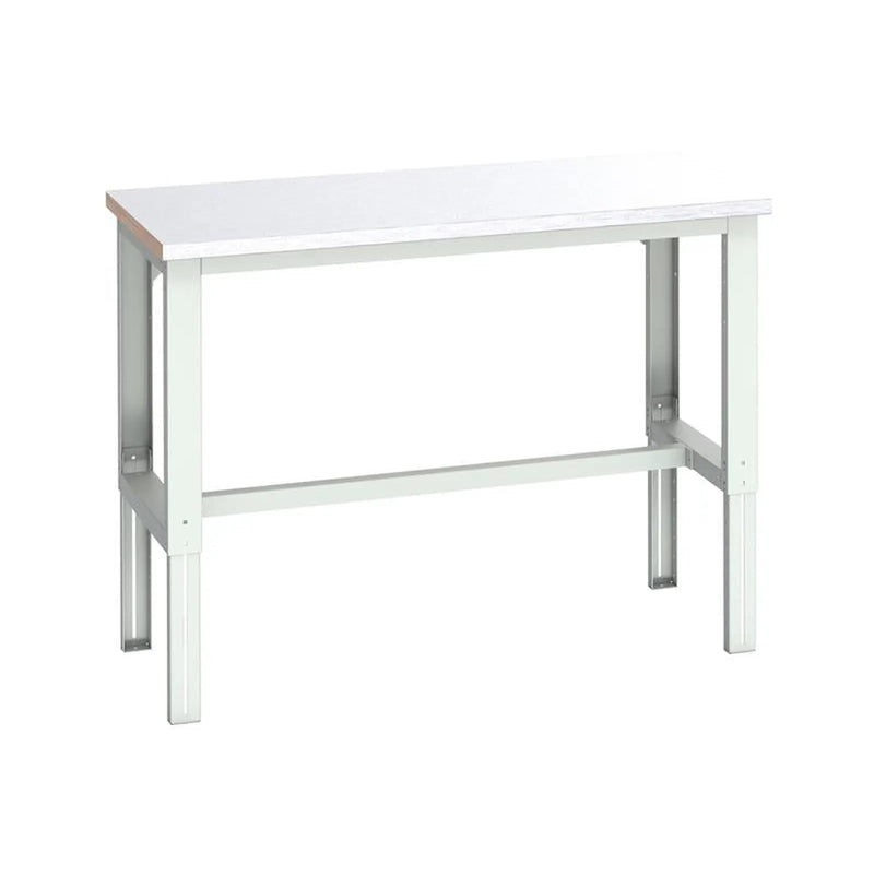 Bott Cubio Adjustable Bench, Steel Clad Top 1500 x 750mm