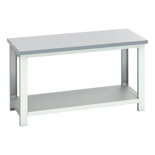 Bott Cubio Bench with Shelf, Laminate Top 1500 x 750mm