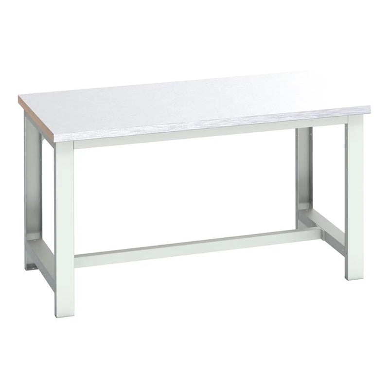 Bott Cubio Basic Bench, Steel Clad Top 1500 x 900mm