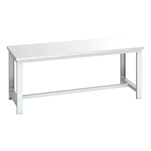 Bott Cubio Basic Bench, Steel Clad Top 2000 x 900mm