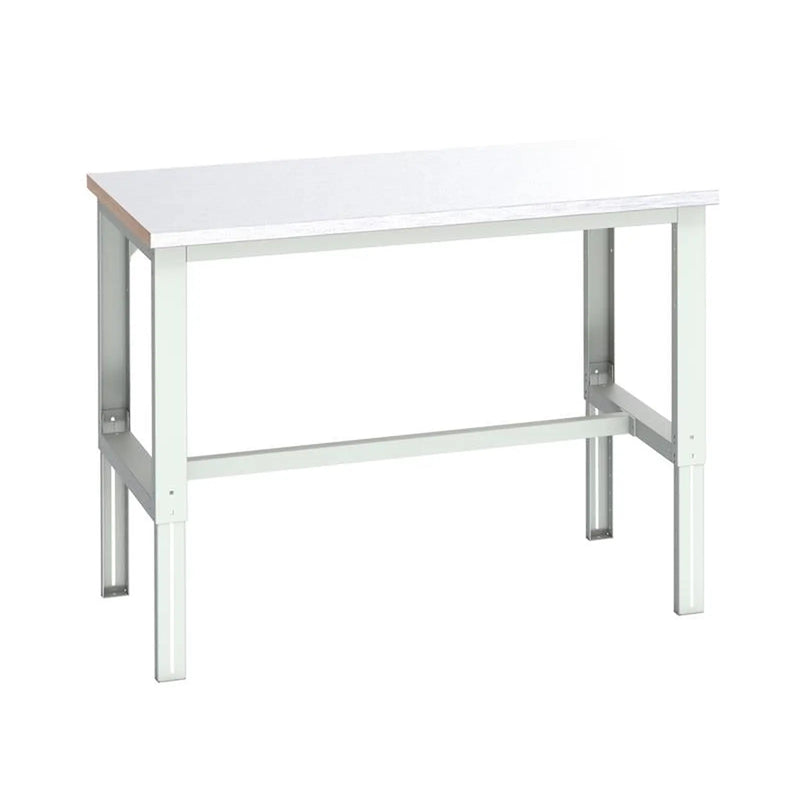Bott Cubio Adjustable Bench, Steel Clad Top 1500 x 900mm