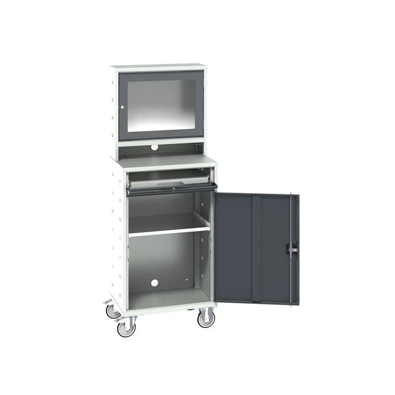 Bott Verso Mobile Computer Cupboard 650 x 550 x 1802mm