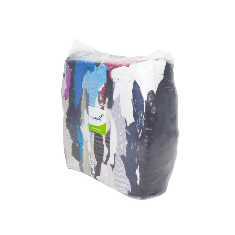 Davis & Moore Coloured Cotton T-Shirt Wipers 10kg