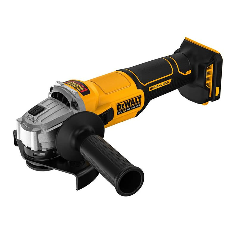 DEWALT Power Tools DEWDCG407N Angle Grinder Slide Switch 125mm 18V Bare Unit