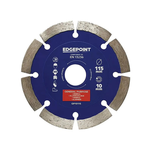 EdgePoint GP10115 General-Purpose Diamond Blade 115mm