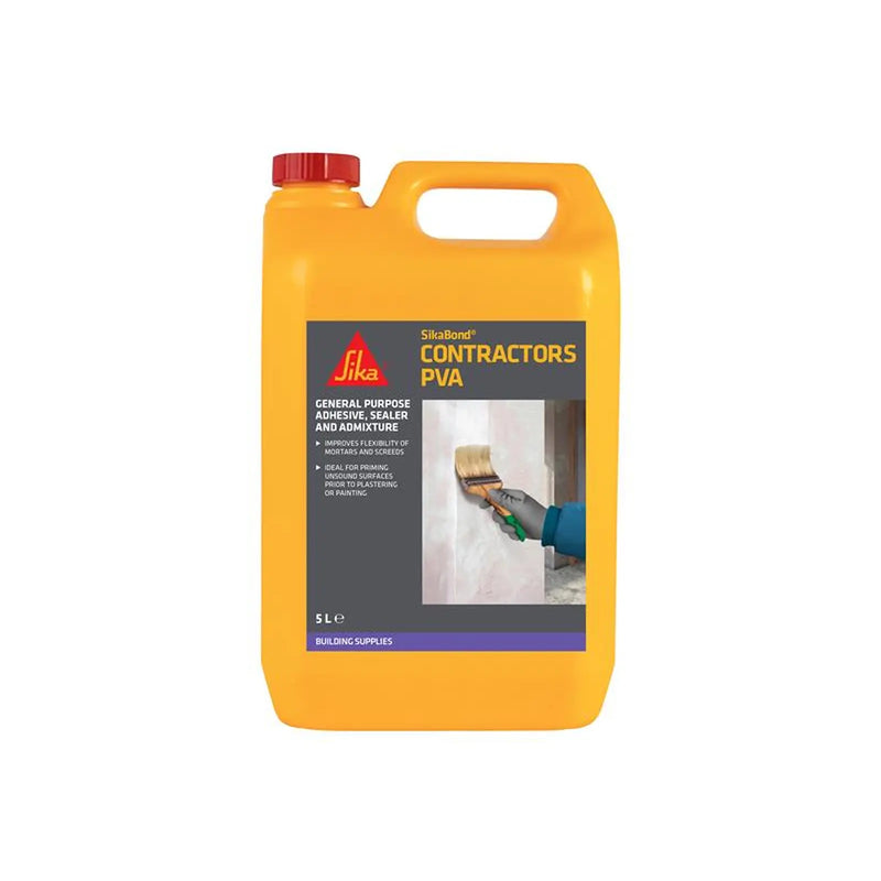 Everbuild Sika SikaBond® Contractors PVA 5 litre