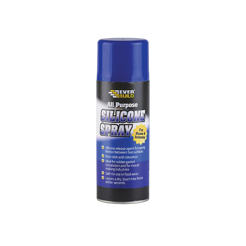 Everbuild Sika All Purpose Silicone Spray 400ml