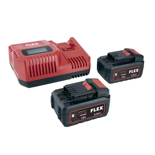 Flex Power Tools P-Set 55 R/BS Battery & Charger Set 18V