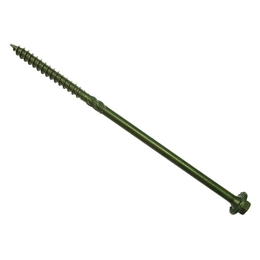 ForgeFix Timber Fixing Screws Green Treated 6.3 x 150mm Bag 20