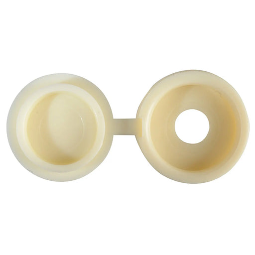 ForgeFix Hinged Cover Cap Cream No. 6-8 ForgePack 20
