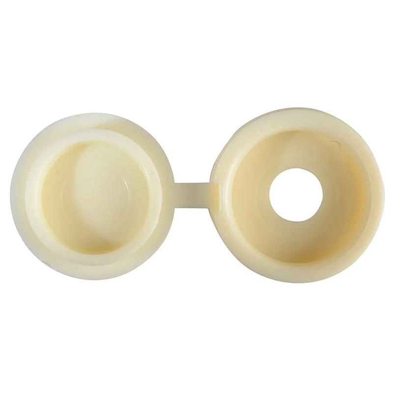 ForgeFix Hinged Cover Cap Cream No. 6-8 ForgePack 20