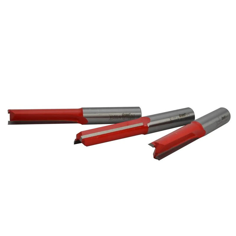 Freud Straight Worktop Jig Kitchen Cutter 12.5 x 50.5mm 1/4in Shank 3 Pack