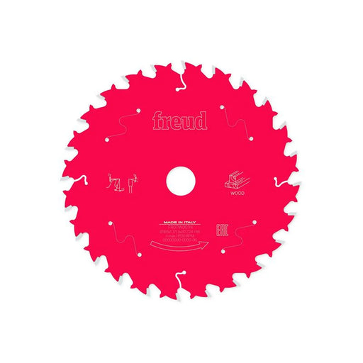 Freud Wood Circular Saw Blade 165 x 20 x 1.7/1.3mm x 24T