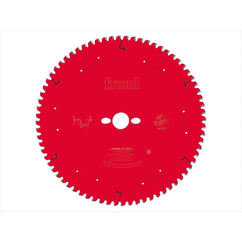 Freud Wood Mitre Saw Blade 305 x 30 x 2.4/1.8mm x 72T