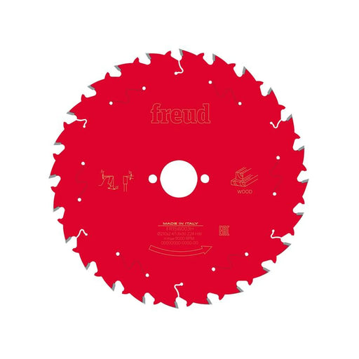 Freud Wood Table Saw Blade 250 x 30 x 2.8/1.8mm x 24T