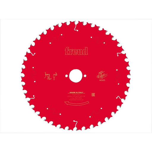 Freud Wood Table Saw Blade 250 x 30 x 2.8/1.8mm x 40T