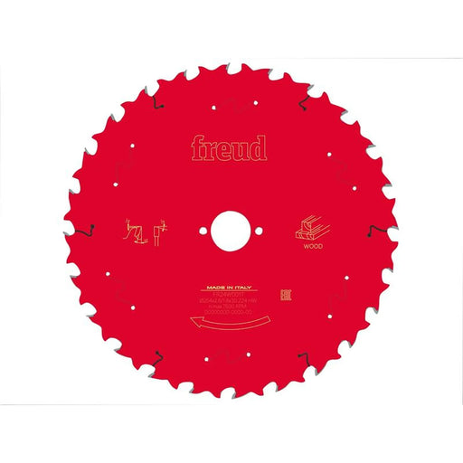 Freud Wood Table Saw Blade 254 x 30 x 2.6/1.8mm x 24T