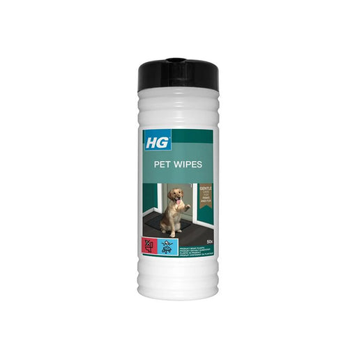 H G Pet Wipes Tub of 50