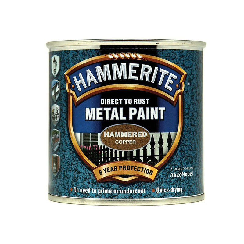 Hammerite Direct To Metal Hammered Copper 250ml