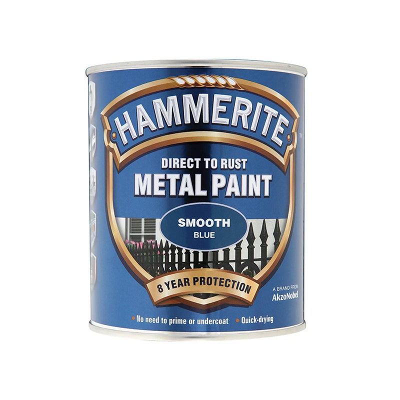Hammerite Direct To Metal Smooth Blue 750ml