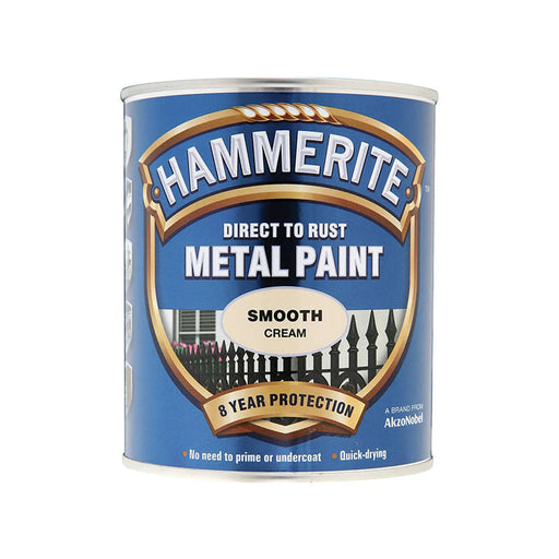 Hammerite Direct To Metal Smooth Cream 750ml