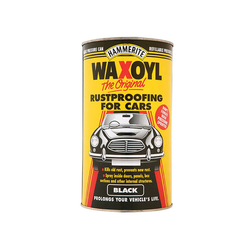 Hammerite Waxoyl Black Pressure Can 2.5 Litre
